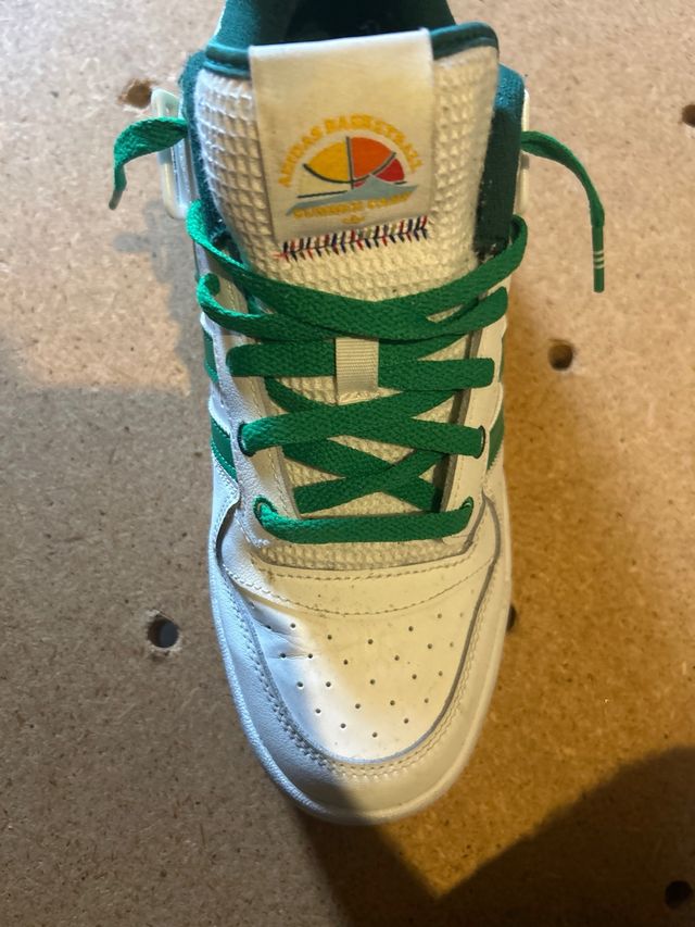 Zapatillas Adidas Forum Low Verdes Blancas