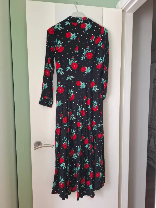 Vestido largo Stradivarius