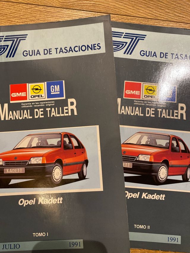 Manual Taller Opel Kadett Tomo I y II 1991