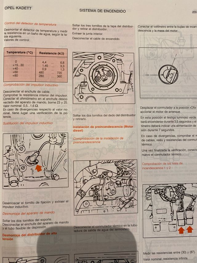 Manual Taller Opel Kadett Tomo I y II 1991