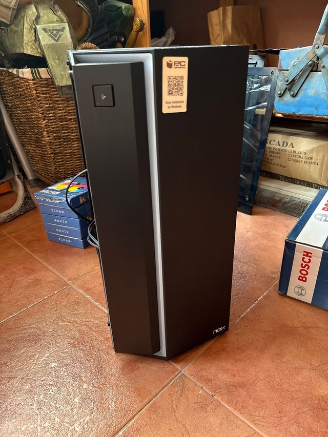 Caja PC NOX Infinity Negra Nueva