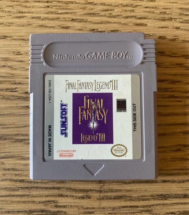 Final Fantasy Legend III Game Boy DMG-OS-USA-1