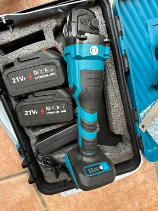 Radial con maletín 2 baterías