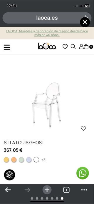 Kartell Sedie Trasparenti (Set di 6)