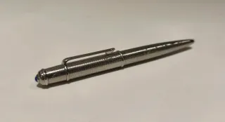 Bolígrafo Cartier Diablo Happy Birthday Plata