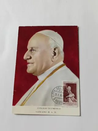 Cartolina Città del Vaticano 1964