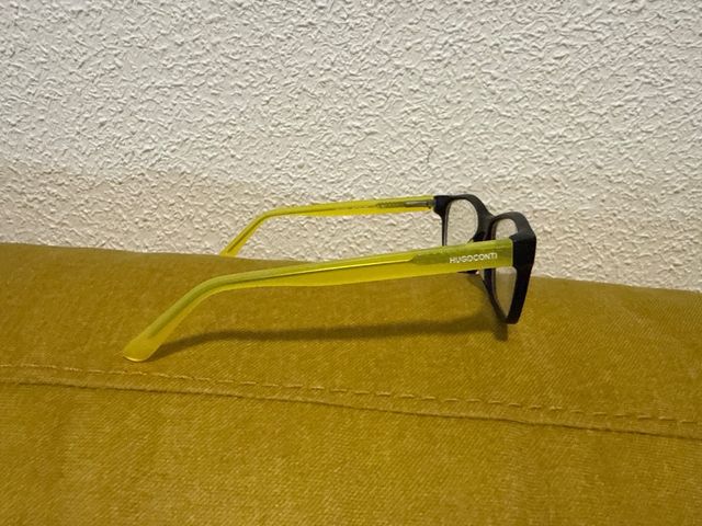 Gafas HugoConti Negras y Amarillas