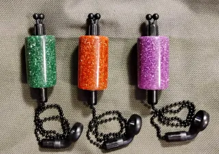 3 bobbins da carpfishing artigianali