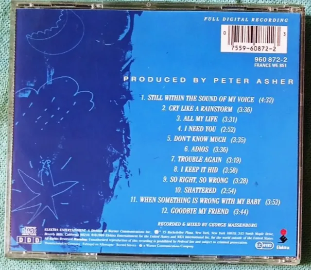 Linda Ronstadt & Aaron Neville cd