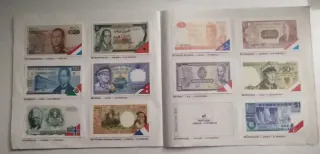 Álbum Mundi Billetes Cromos Países Mundo