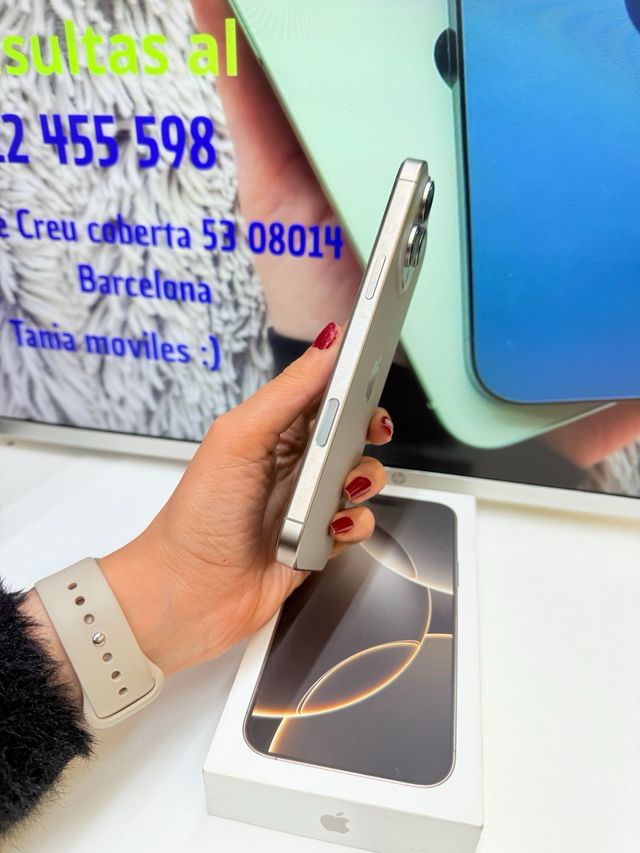 iPhone 16 Pro Max 512GB Natural semi nuevo
