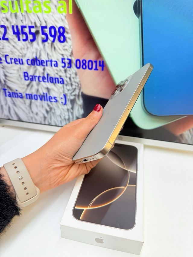 iPhone 16 Pro Max 512GB Natural semi nuevo