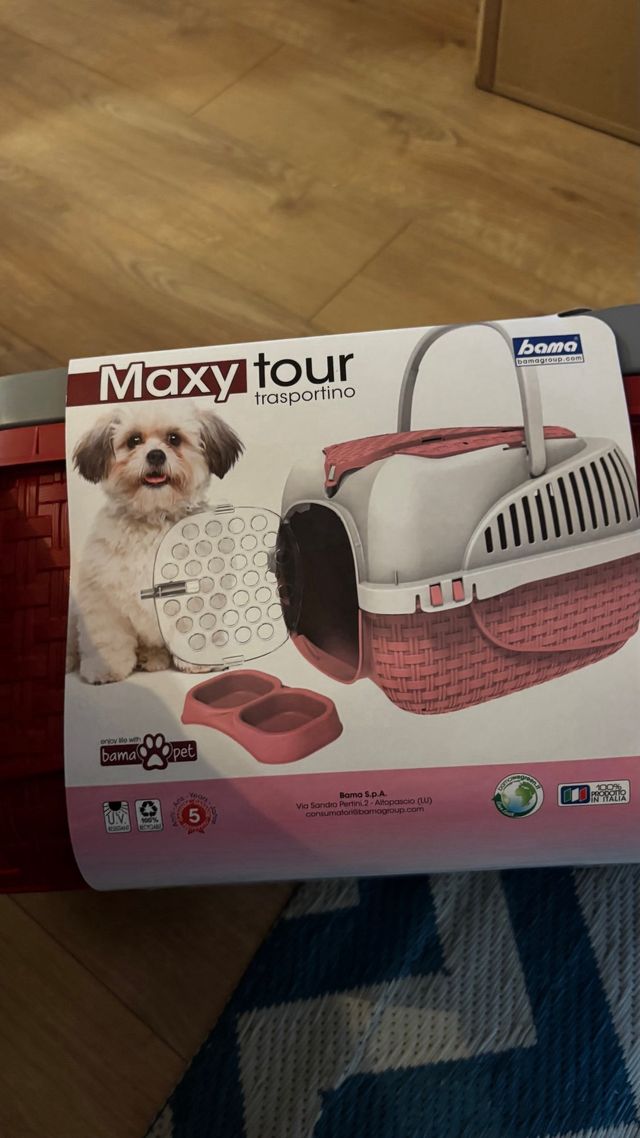 Transportín Maxy Tour 59x38x37cm BAMA. NUEVO