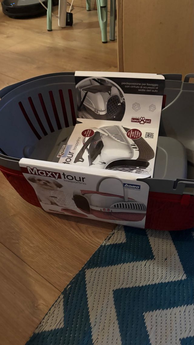 Transportín Maxy Tour 59x38x37cm BAMA. NUEVO