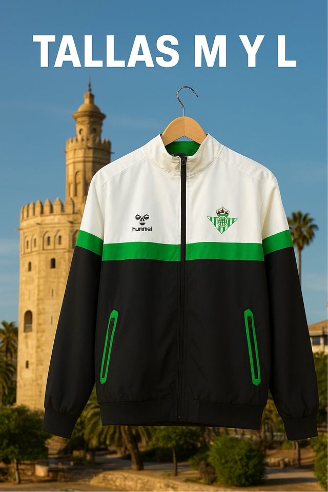 Cortavientos Real Betis Hummel Talla M