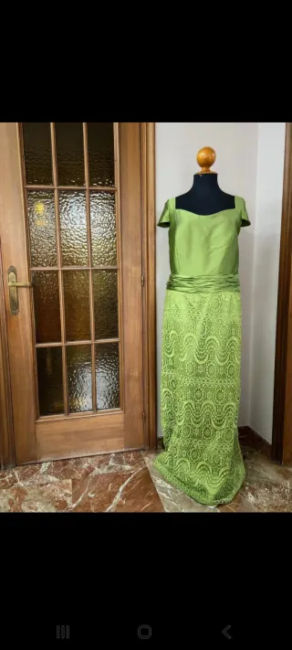 Vestido largo verde NUEVO