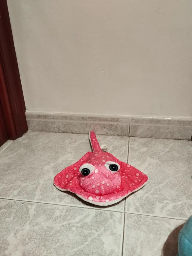 Peluche Manta Raya Rosa