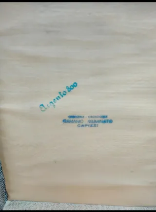 Set Postre Italiano Vintage