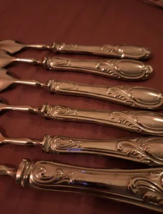 Set Postre Italiano Vintage