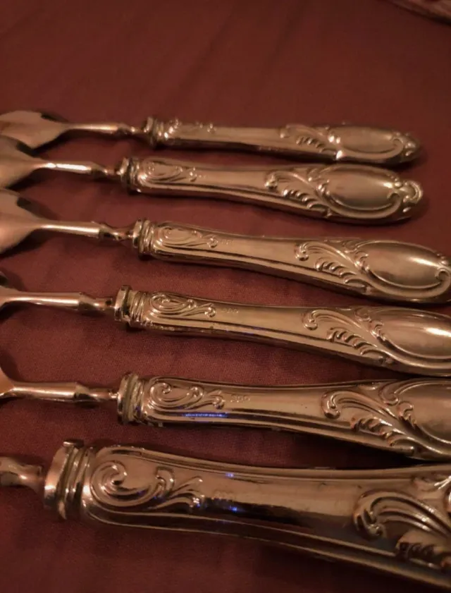 Set Postre Italiano Vintage