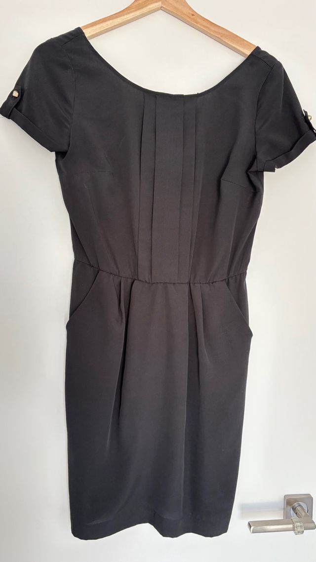 Vestido Zara Negro Talla S