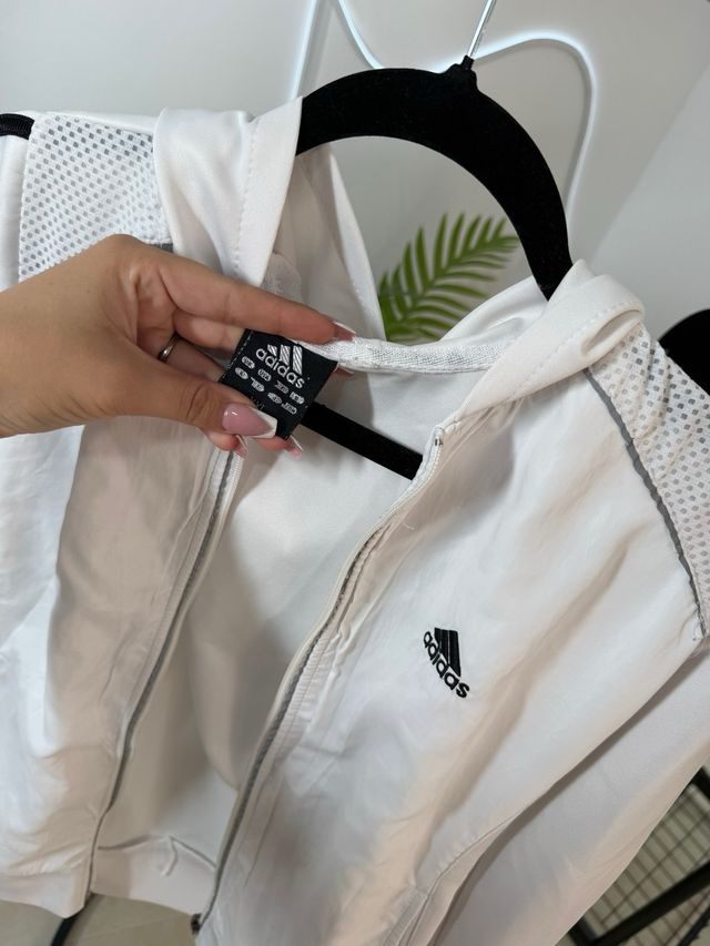 Chaqueta Adidas Blanca Mujer