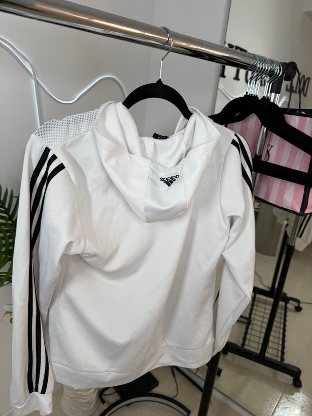 Chaqueta Adidas Blanca Mujer