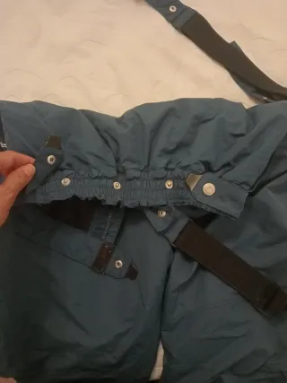 Pantalón de esquí mujer con tirantes