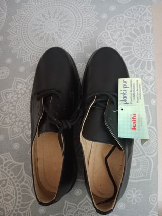 Zapatos Kalfu Clásicos Hombre Negros