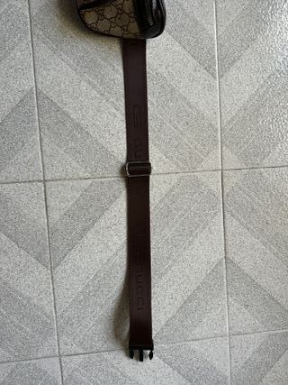 Riñonera Gucci GG Beige y Marrón