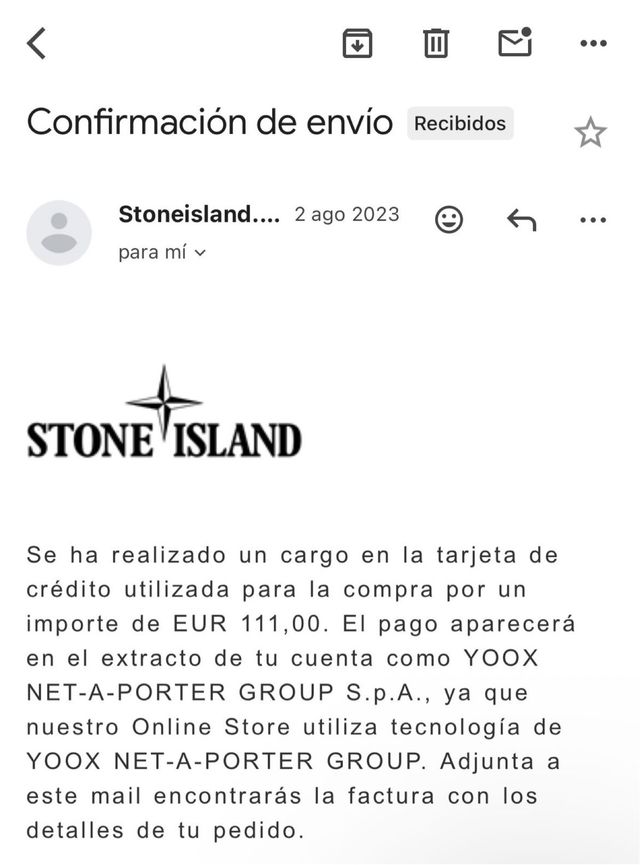 Chaqueta Stone Island Negra