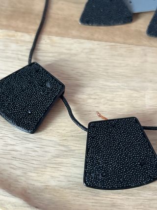 Conjunto gargantilla y pendientes fiesta