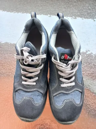 Zapatos de trabajo U-Power azules y grises