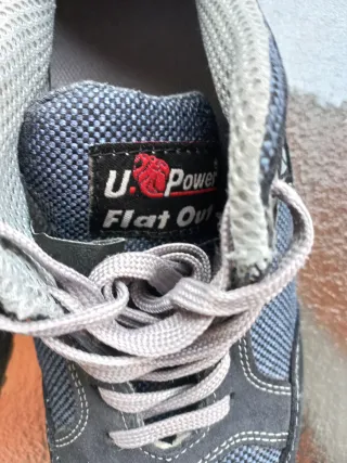 Zapatos de trabajo U-Power azules y grises