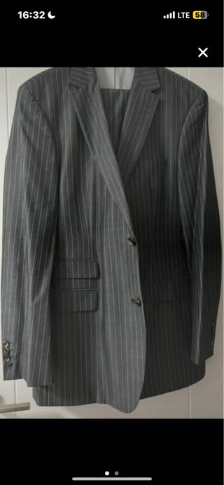 Chaqueta traje Hugo Boss gris