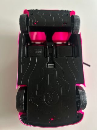 Coche Barbie Rosa Descapotable
