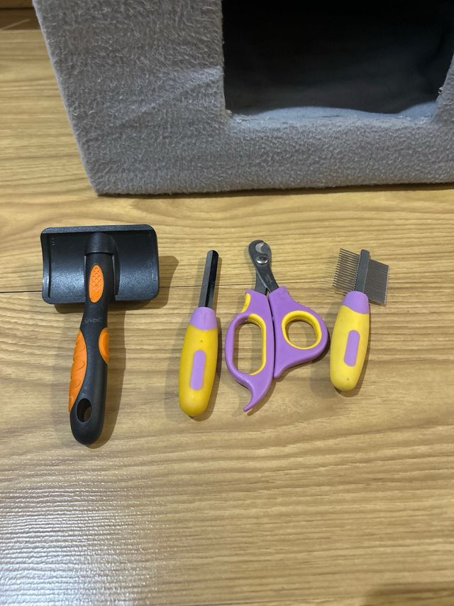 accesorios para Conejo/Gato/Roedor (casita vendida