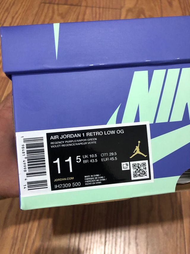 Air Jordan 1 Low Voodoo