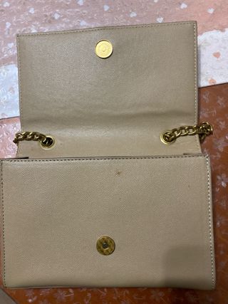 Borsetta Saint Laurent Beige Oro