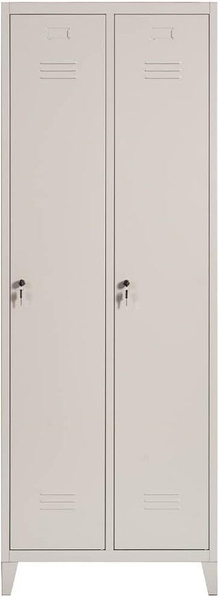 Armadio da Spogliatoio in Metallo con Chiusura a C