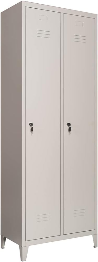 Armadio da Spogliatoio in Metallo con Chiusura a C