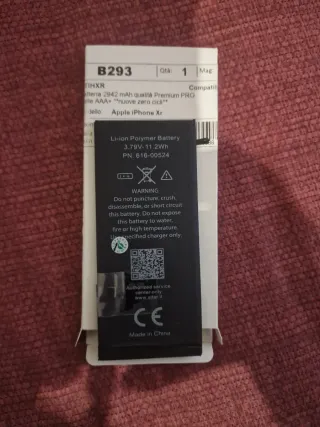 Batteria iPhone XR 2942 mAh