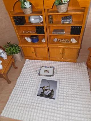 Mobiliario Casa Muñecas: Biblioteca Estudio