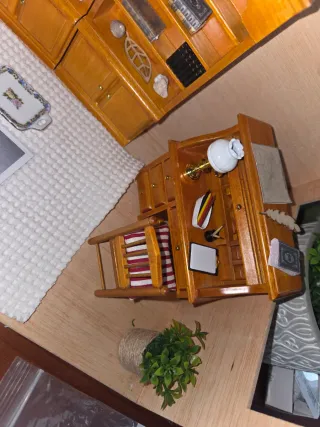 Mobiliario Casa Muñecas: Biblioteca Estudio