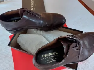 Zapatos Oxford George's Marrón Talla 10 1/2