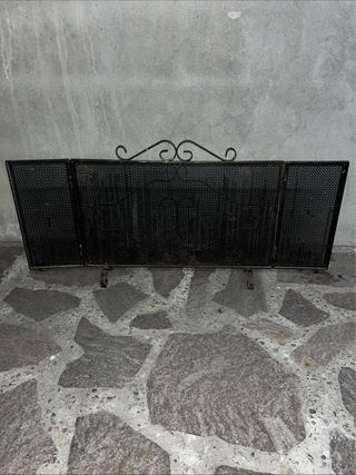 Parascintille in ferro per camino