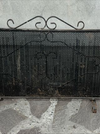 Parascintille in ferro per camino