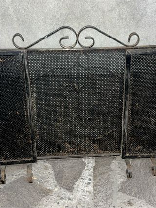 Parascintille in ferro per camino