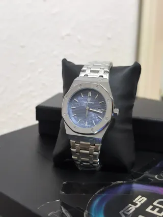 Reloj paazomu Hombre Azul/Plata