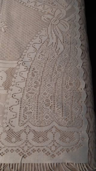 Cortinas de encaje vintage con diseño